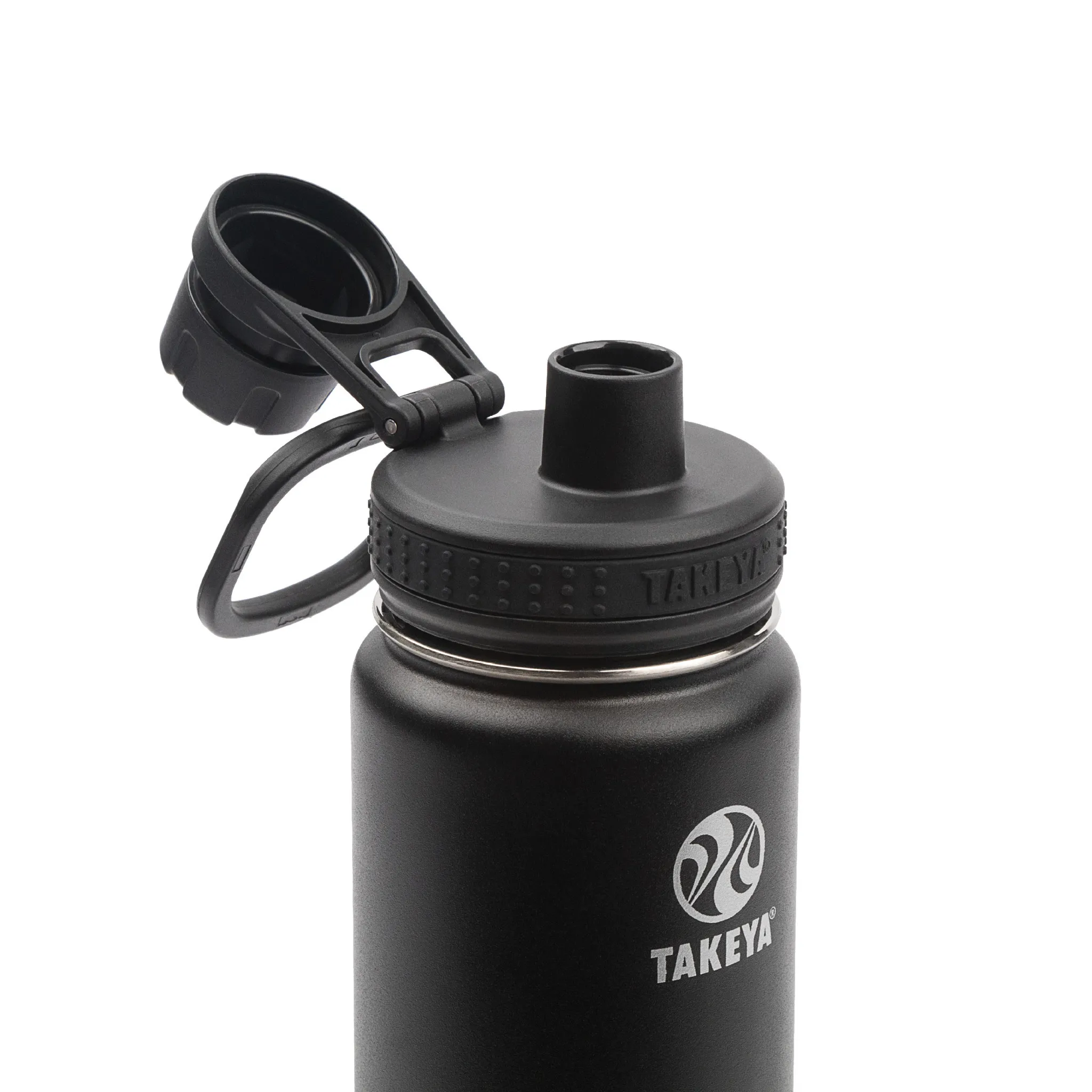 Takeya Actives Insulated Water Bottle 700 ml Onyx | Buy Takeya Actives Insulated Water Bottle 700 ml Onyx here | Outnorth