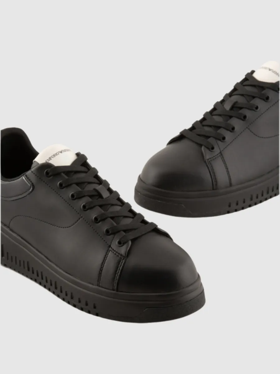 Tenis Shiny Back Emporio Armani