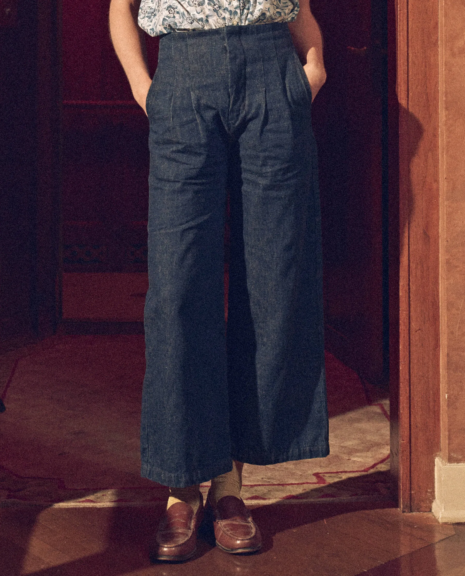 The Sculpted Trouser. -- Rinse Wash