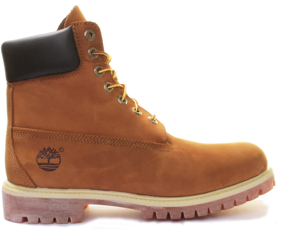 Timberland 6 Inch Ankle Boots In Rust For Rust