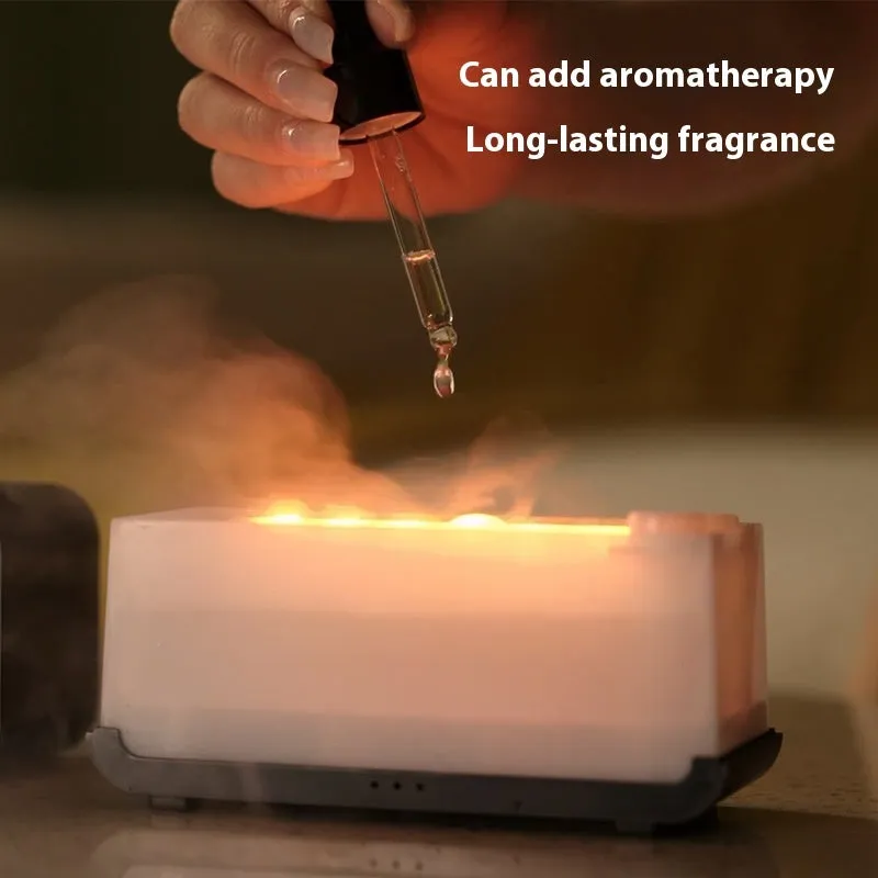 Timing Simulation Aroma Diffuser Usb Household Flame Humidifier  Aromatherapy Machine Spray Air Flame Humidifier Diffuser