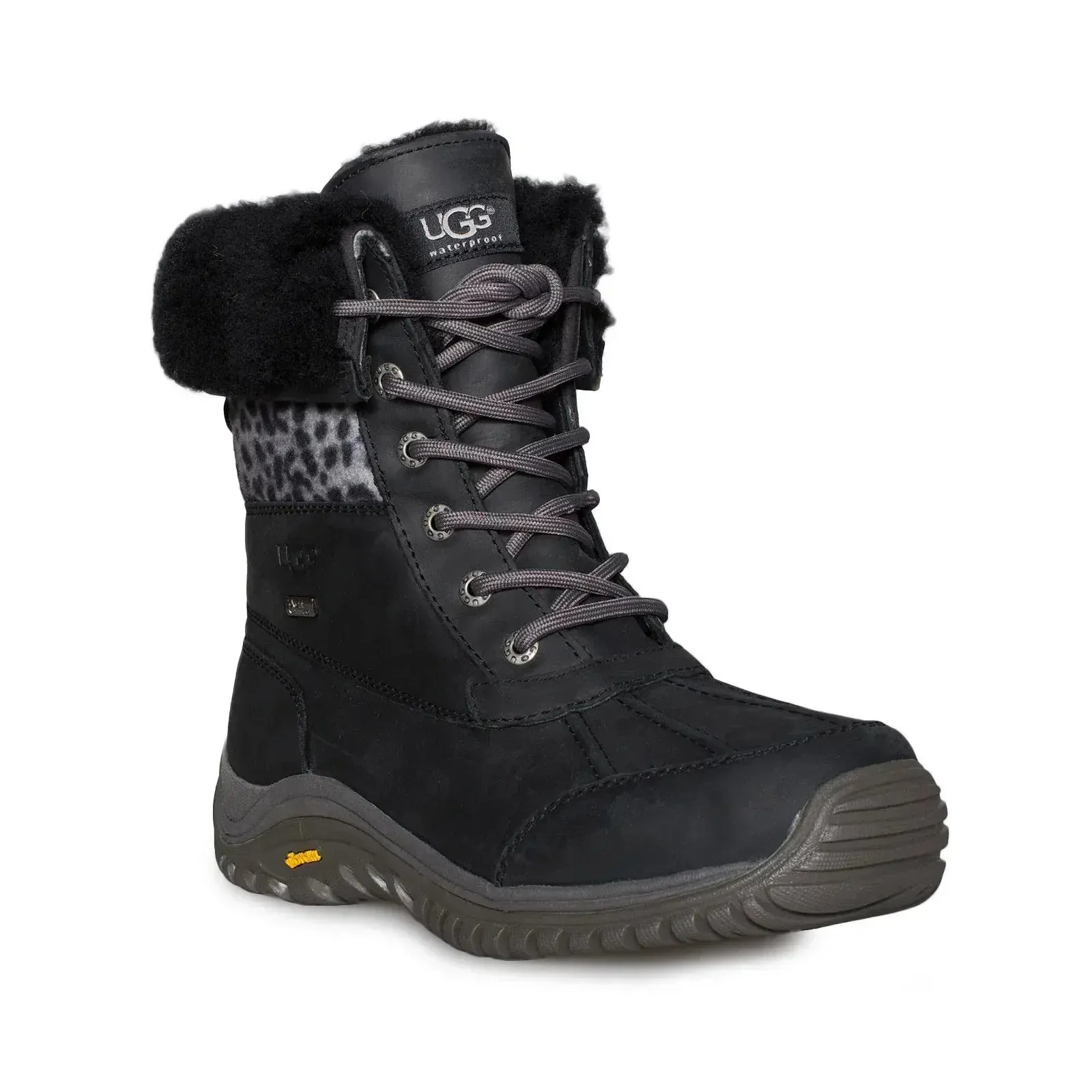 UGG Adirondack II Exotic Black Boots - Women's