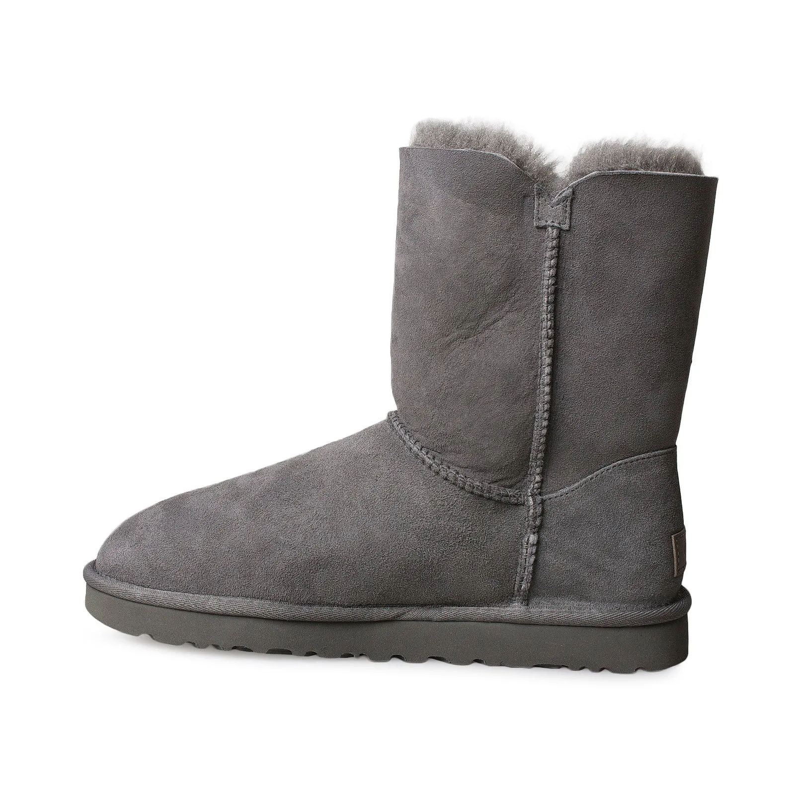 UGG Bailey Zip Short Grey Boots - Women's