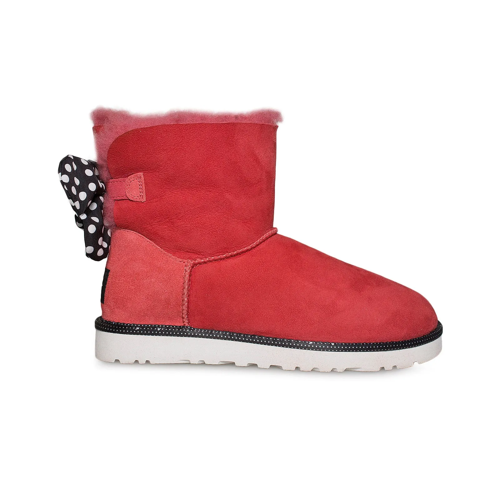 UGG Disney Minney Mouse Sweetie Bow Red Boots - Women's