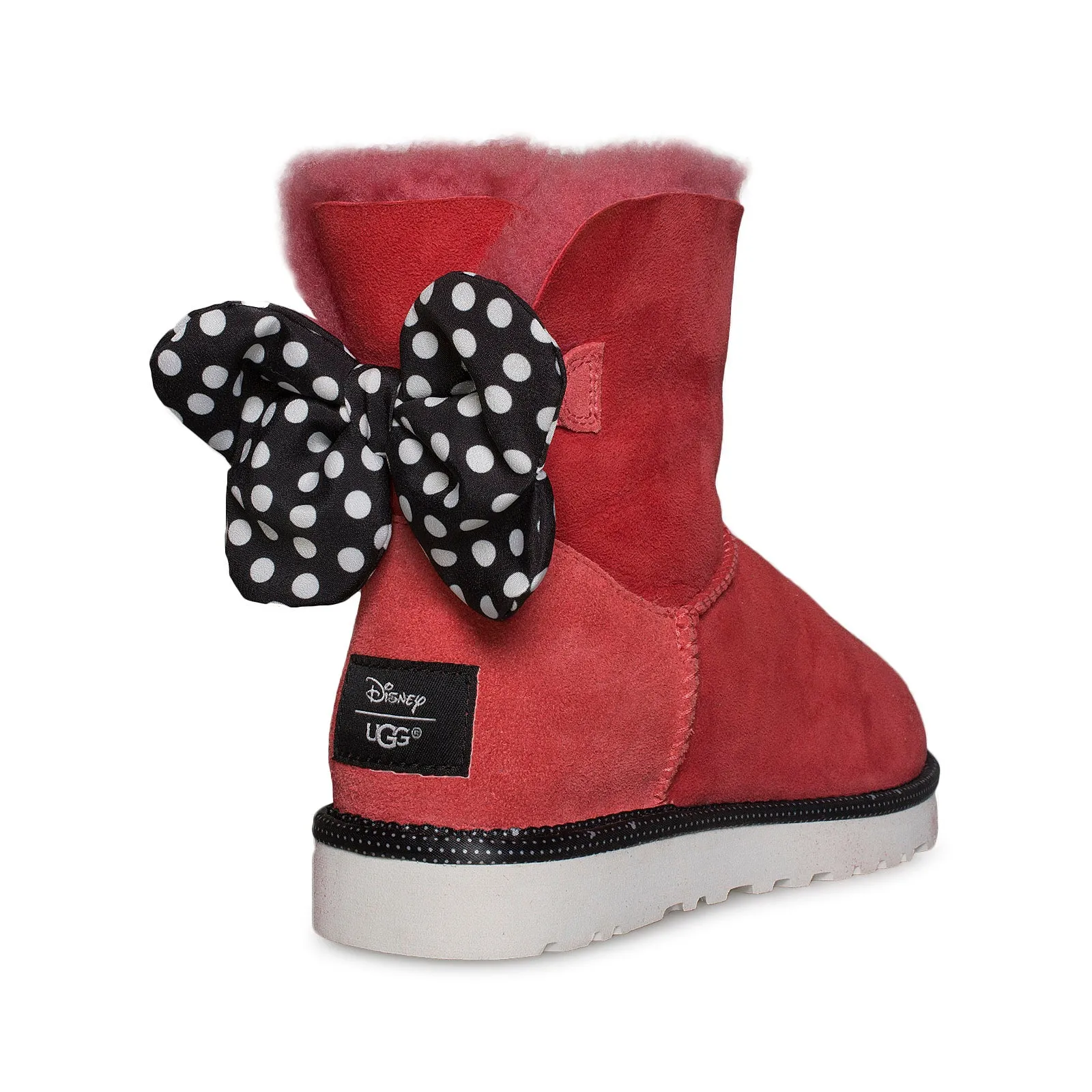 UGG Disney Minney Mouse Sweetie Bow Red Boots - Women's