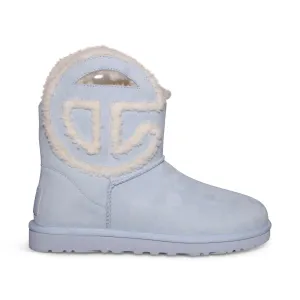 UGG X Telfar Logo Mini Blue Boots - All Gender