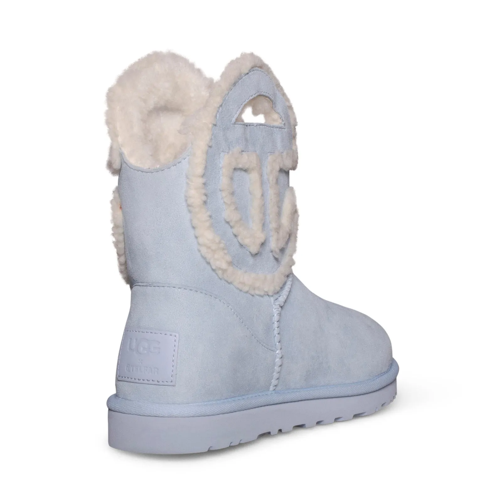 UGG X Telfar Logo Mini Blue Boots - All Gender