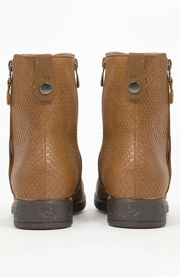 Ultimate Biker Boots Camel