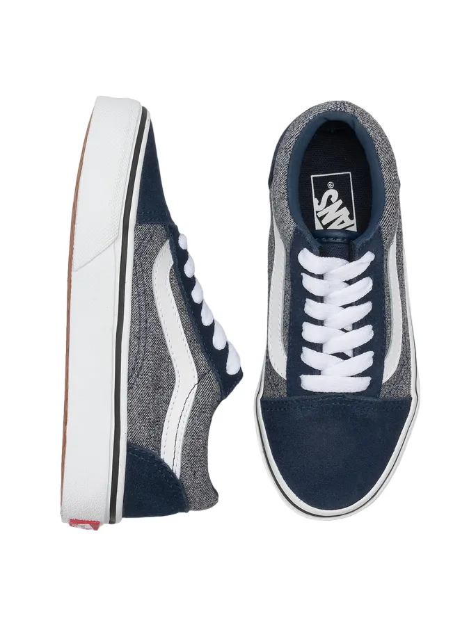 Vans scarpa sneakers da ragazzi Old Skool VN0A4BUUV9E1 blu