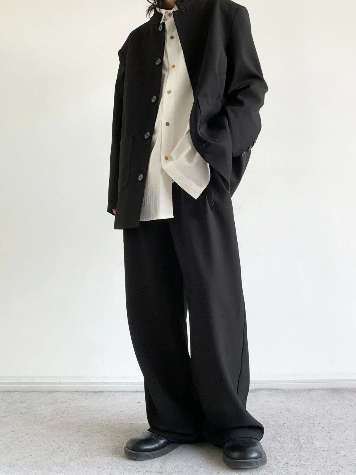 WLS Retro Loose Drape Trouser Pants