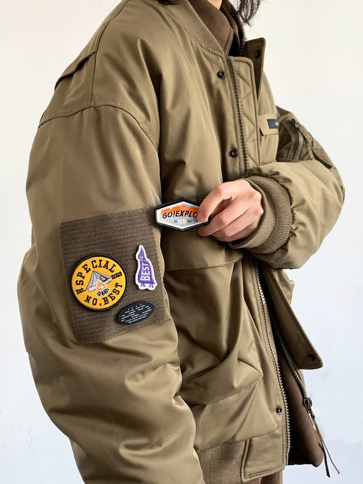 WLS Retro Maillard Down Jacket