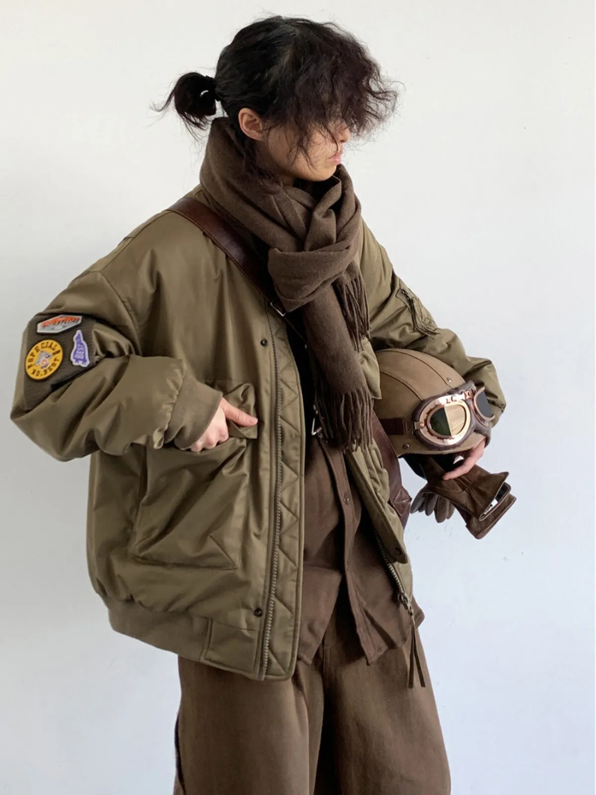 WLS Retro Maillard Down Jacket