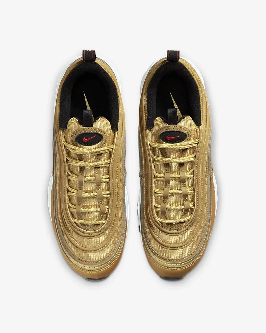 Women's Nike Air Max 97 OG Metallic Gold Varsity Red DQ9131-700