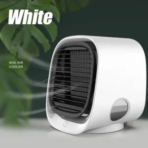 Xiaomi Air Cooler Fan Portable Air Conditioner with Night Light Desktop Multi Function Water Cooling Humidifier Purifier Home