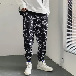 Young Casual Sneakers Print Pattern Men Streetwear Pants